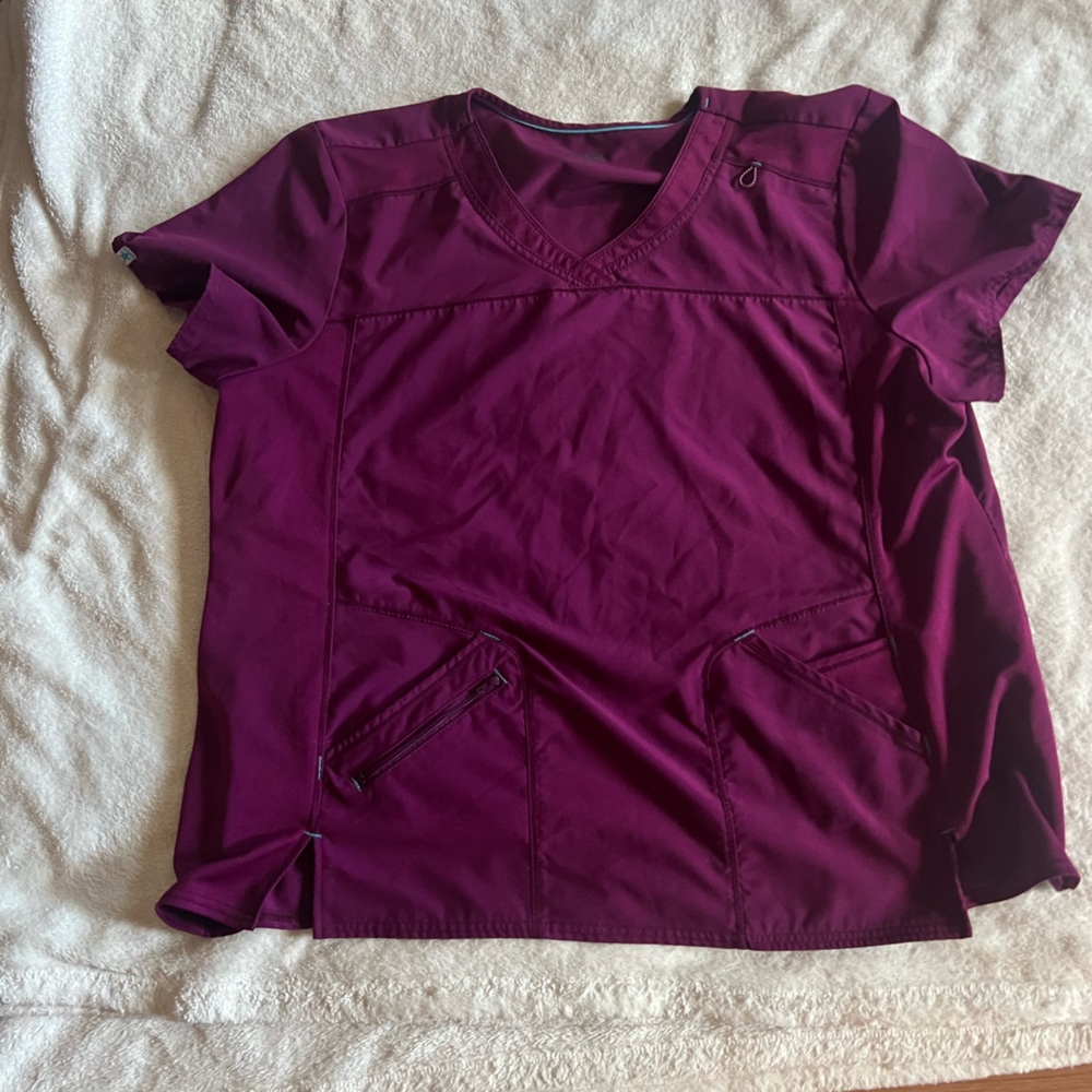 Scrub star scrub top